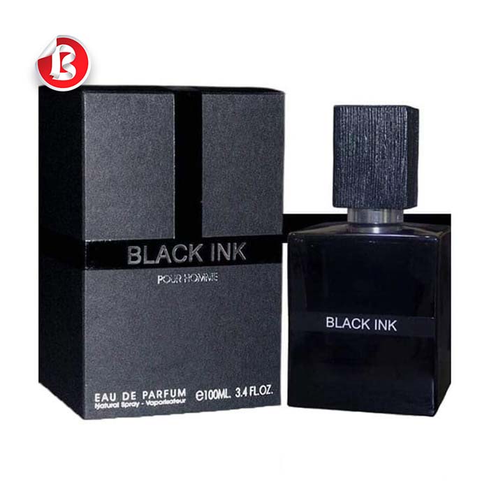 عکس اصلی عطر و ادکلن مردانه بلک اینک فراگرنس ورد BLACK INK Fragrance world